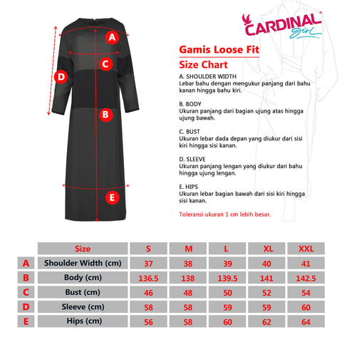 Cardinal Gamis Loose Fit G0060J11F