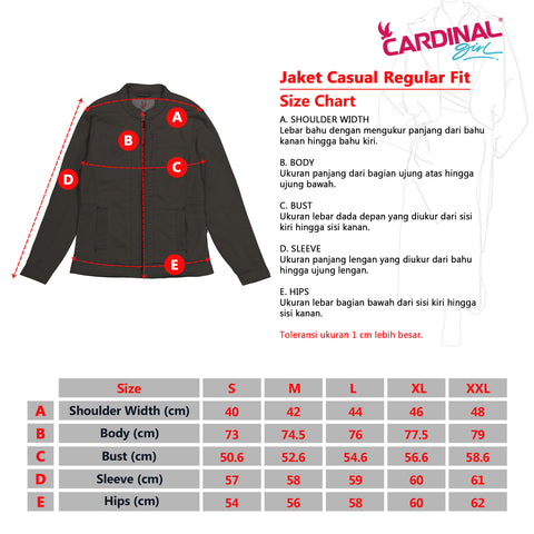 Cardinal Gorpcore Jaket Wanita G0175J06E