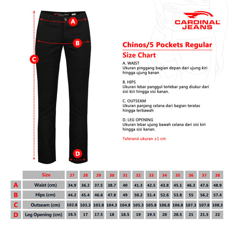 CELANA JEANS REGULAR 10 (KHAKY)