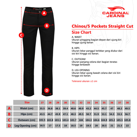 CELANA JEANS STRAIGHT CUT 2 (INDIGO)