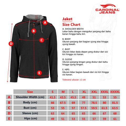 Cardinal Jaket Pria C0539J15A