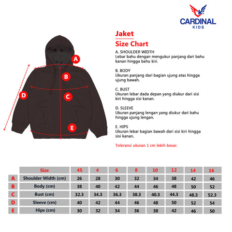 Cardinal Kids Jaket R0024JN11D