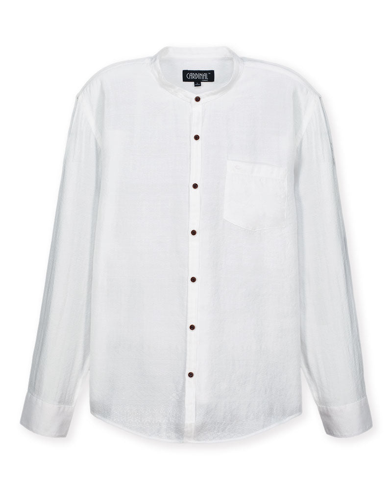 Cardinal Kemeja Koko Lengan Panjang F0411J08A