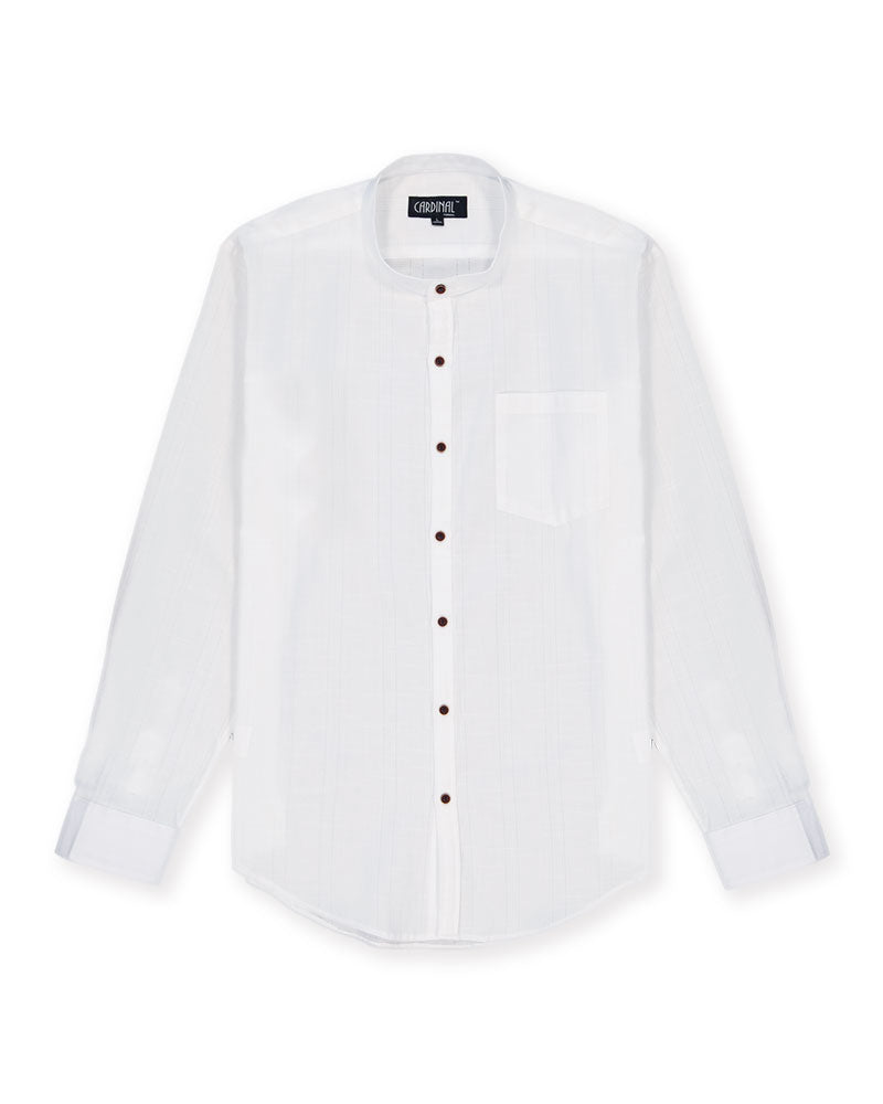 Cardinal Kemeja Koko Lengan Panjang F0428J08A