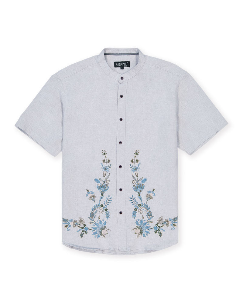 Cardinal Kemeja Koko Lengan Pendek F0439P04C